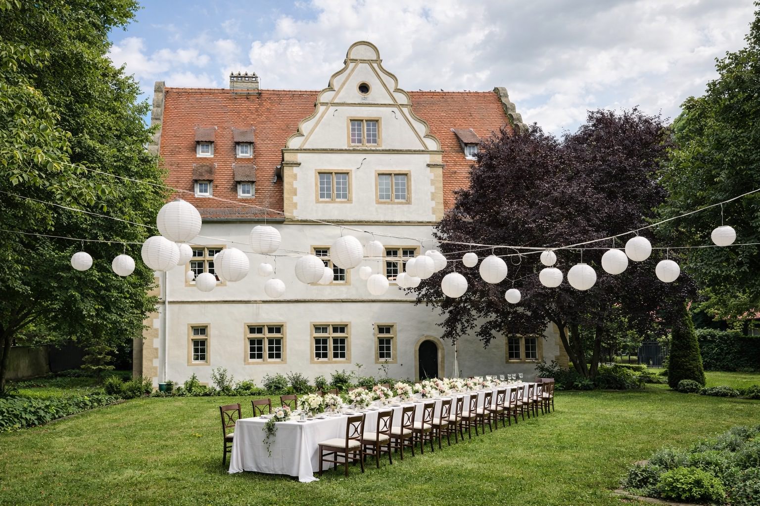 Schlossgarten · Schloss Hahnheim
